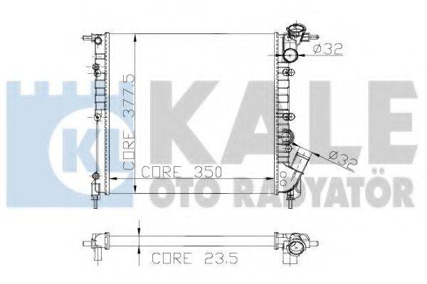 KALE OTO RADYATOR 147100