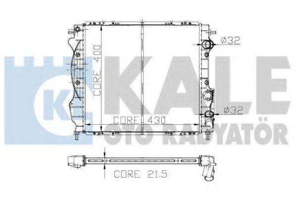 KALE OTO RADYATOR 152900