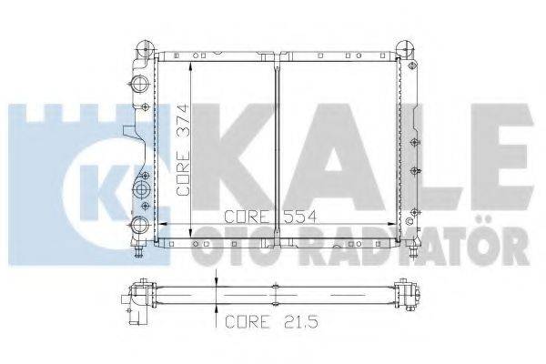 KALE OTO RADYATOR 158600