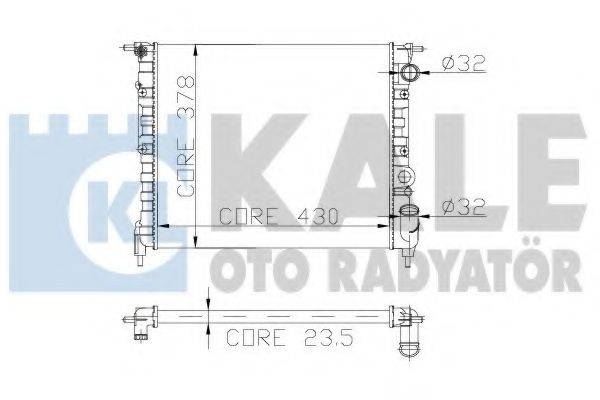 KALE OTO RADYATOR 161700