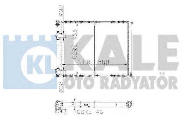KALE OTO RADYATOR 162000