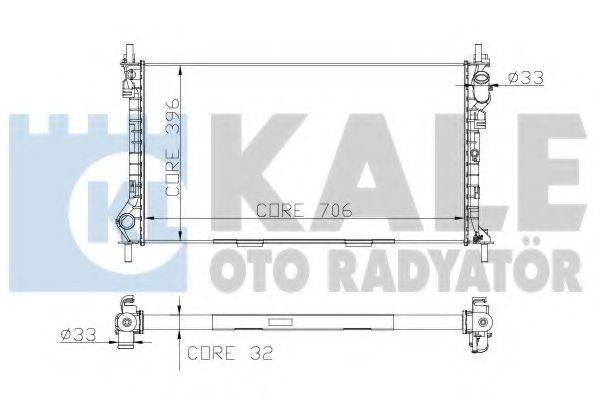KALE OTO RADYATOR 174799