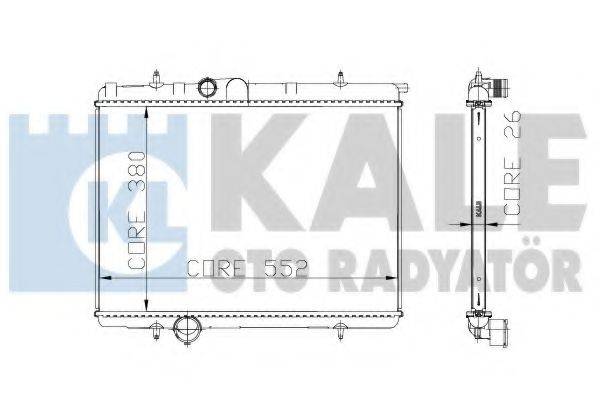 KALE OTO RADYATOR 216299