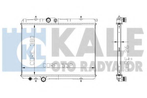KALE OTO RADYATOR 216499