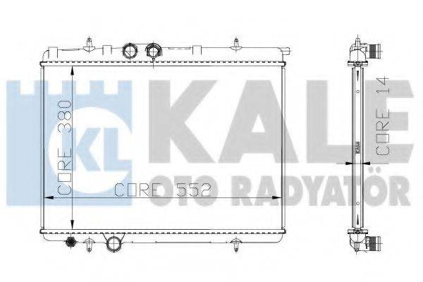 KALE OTO RADYATOR 216699