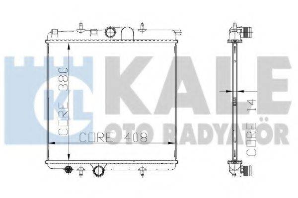 KALE OTO RADYATOR 216799