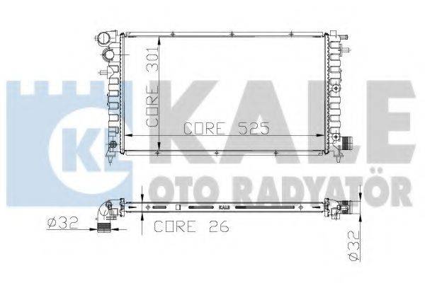 KALE OTO RADYATOR 217100