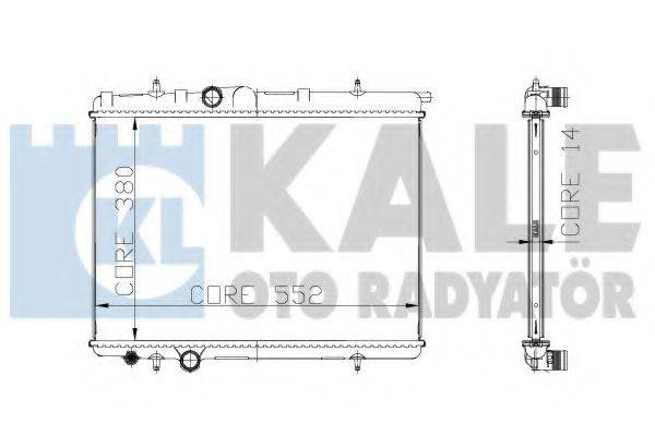 KALE OTO RADYATOR 217899
