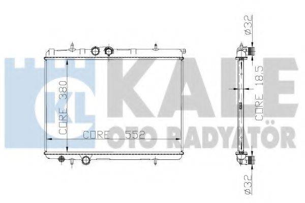 KALE OTO RADYATOR 224700