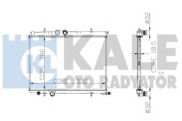 KALE OTO RADYATOR 225100