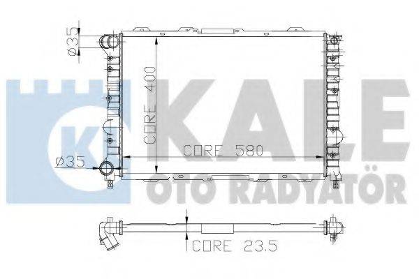 KALE OTO RADYATOR 230800