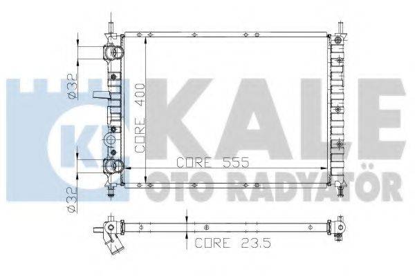 KALE OTO RADYATOR 231400