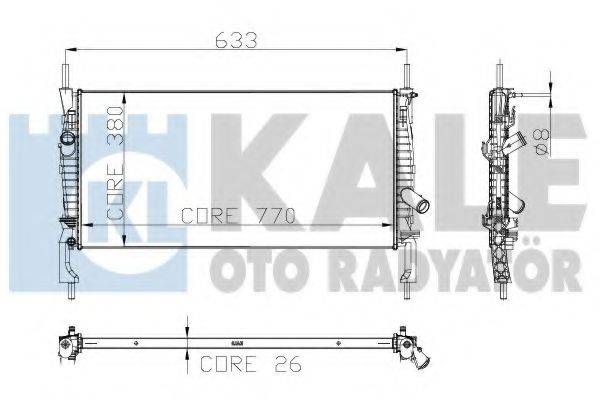 KALE OTO RADYATOR 235500