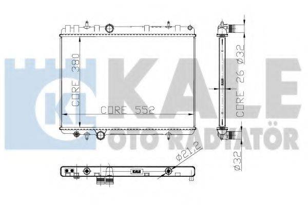 KALE OTO RADYATOR 241200