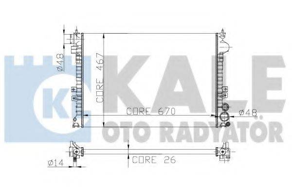 KALE OTO RADYATOR 242600