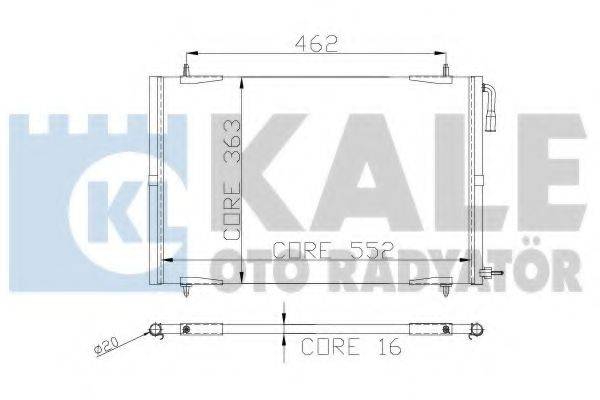 KALE OTO RADYATOR 248100