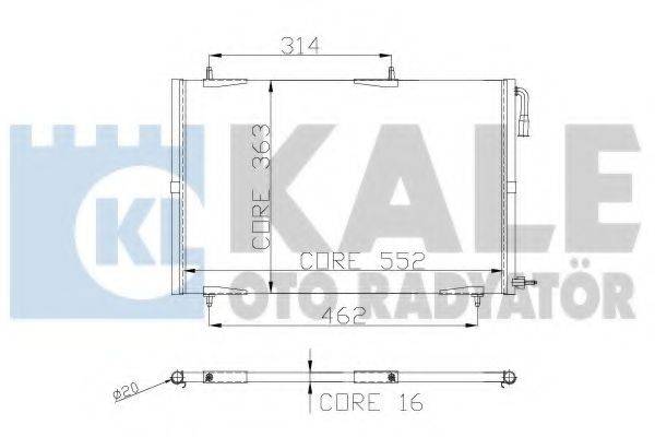 KALE OTO RADYATOR 248300
