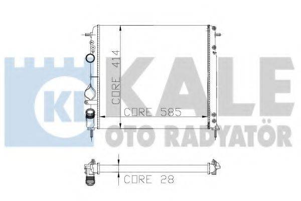 KALE OTO RADYATOR 251100
