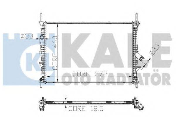 KALE OTO RADYATOR 251700