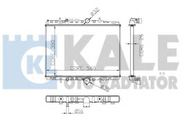 KALE OTO RADYATOR 257900