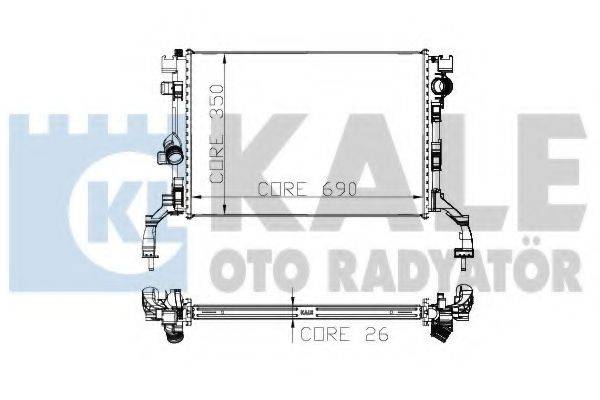 KALE OTO RADYATOR 273700