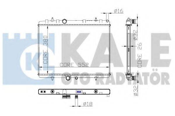 KALE OTO RADYATOR 297700