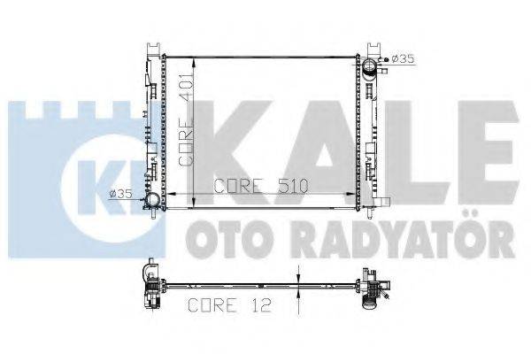 KALE OTO RADYATOR 305900