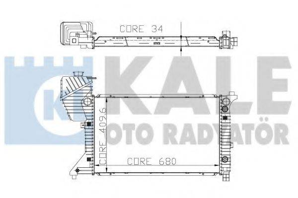 KALE OTO RADYATOR 330200