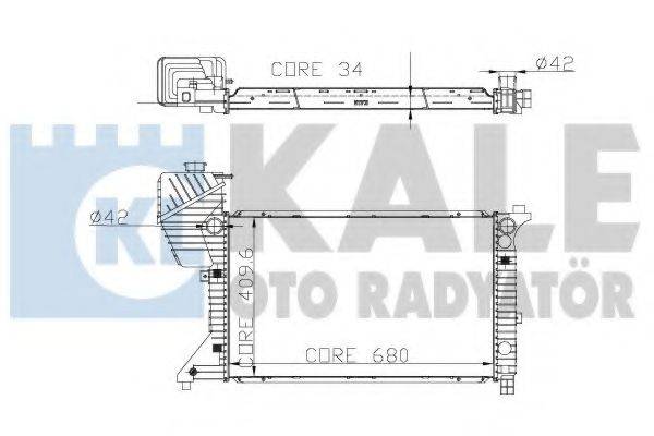 KALE OTO RADYATOR 330300