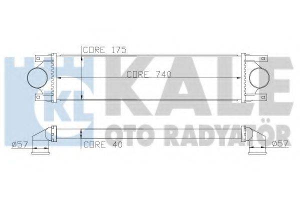 KALE OTO RADYATOR 345100