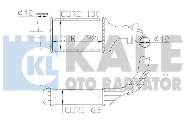 KALE OTO RADYATOR 345300