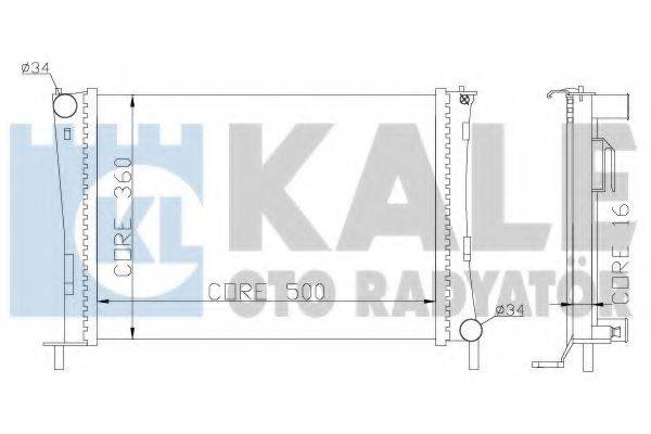 KALE OTO RADYATOR 349600