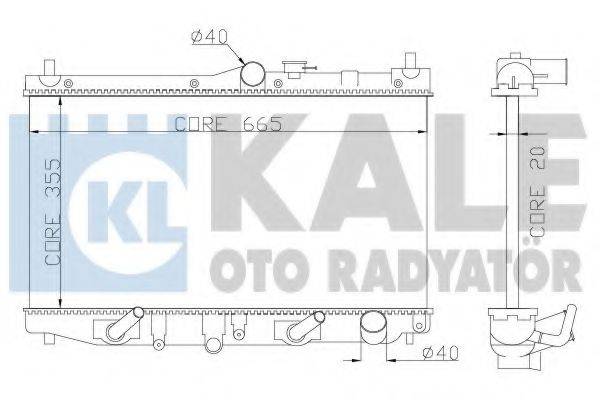 KALE OTO RADYATOR 349900