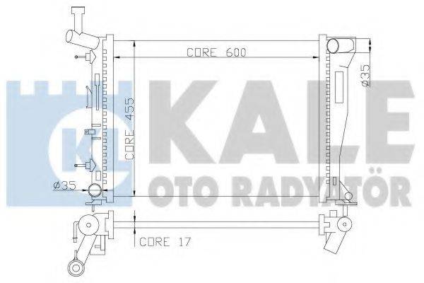 KALE OTO RADYATOR 350100