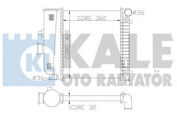 KALE OTO RADYATOR 351400