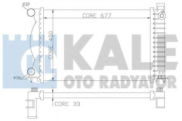 KALE OTO RADYATOR 353100