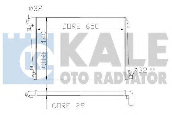 KALE OTO RADYATOR 353600