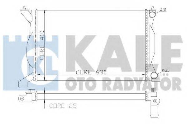 KALE OTO RADYATOR 353700
