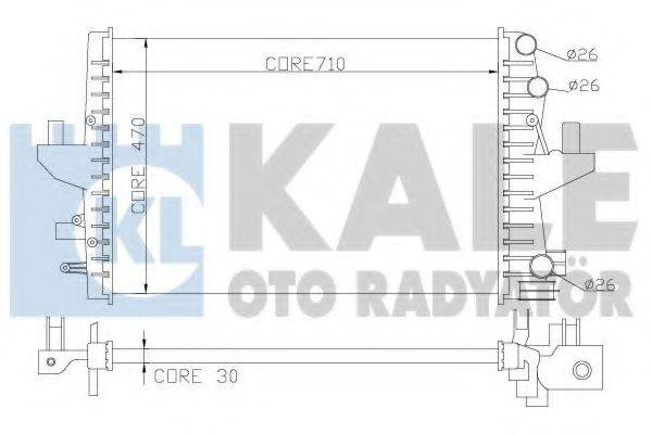 KALE OTO RADYATOR 354100