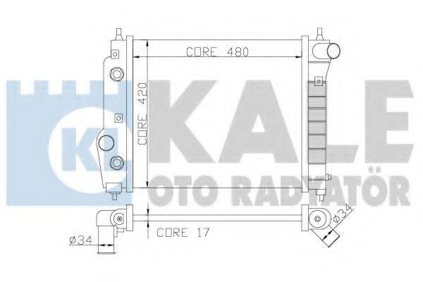 KALE OTO RADYATOR 354900