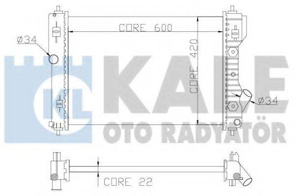 KALE OTO RADYATOR 355000