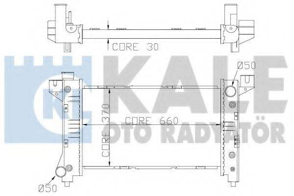 KALE OTO RADYATOR 355700