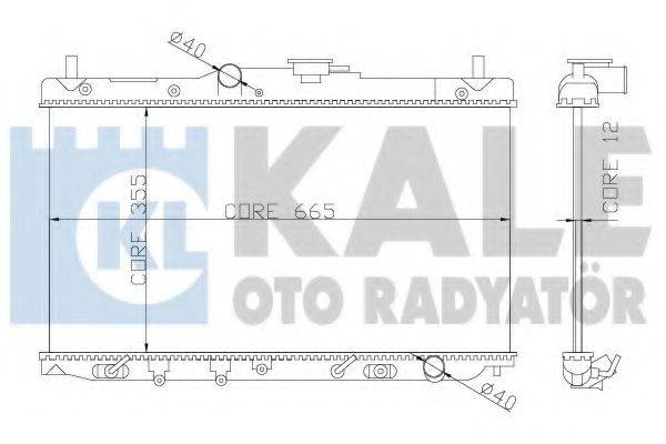 KALE OTO RADYATOR 357700