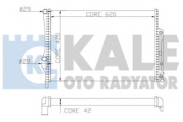 KALE OTO RADYATOR 360400