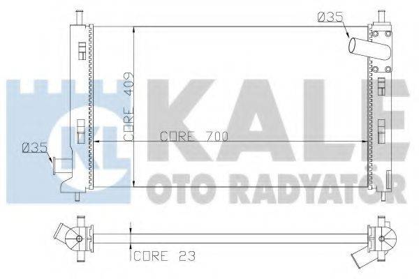 KALE OTO RADYATOR 362100