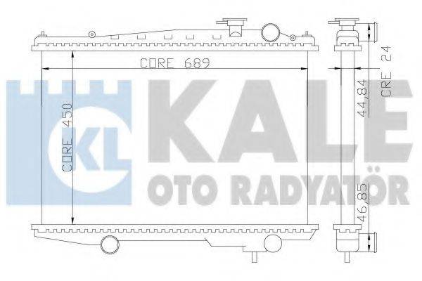 KALE OTO RADYATOR 362700