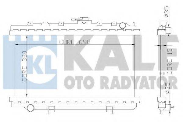 KALE OTO RADYATOR 363000