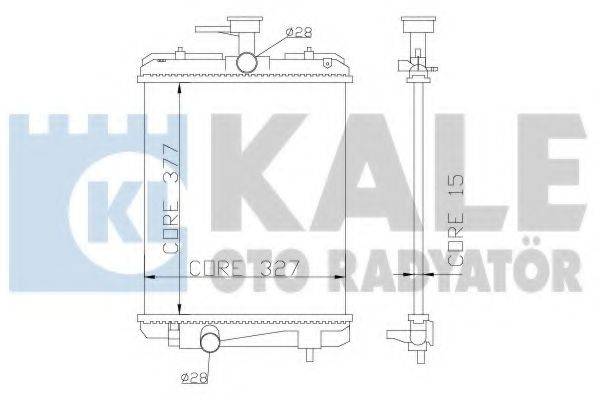 KALE OTO RADYATOR 364400