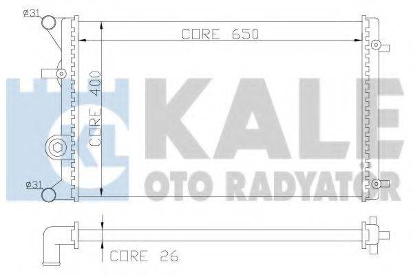 KALE OTO RADYATOR 366400