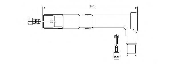 PVL 401182 Вилка, свічка запалювання